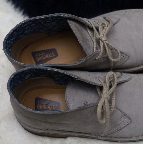 Clark's Desert Boot in Gray - Picture 6 of 6